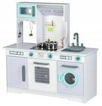 Kinderkeuken XL 96x37x97 cm - grijs met witte speelkeuken, Kinderen en Baby's, Speelgoed | Speelkeukens, Ophalen of Verzenden
