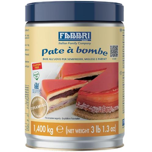 Fabbri Pate à Bombe (gepasteuriseerd ei) 1,4kg, Hobby en Vrije tijd, Taarten en Cupcakes maken, Nieuw, Verzenden