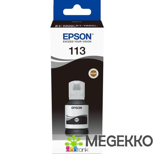 Epson 113 EcoTank Origineel Zwart 1 stuk(s), Computers en Software, Printerbenodigdheden, Nieuw, Verzenden