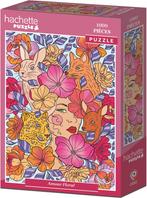 Floral Love Puzzel (1000 stukjes) | Hachette - Puzzels, Verzenden, Nieuw