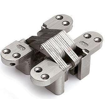 Scharnier SOSS 218 NP 28x117 mm deurdikte ca. 40 mm zamak, Doe-het-zelf en Verbouw, Hang- en Sluitwerk, Verzenden