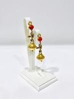 Zonder Minimumprijs - Oorbellen Zilver Koraal, Sieraden, Tassen en Uiterlijk, Oorbellen, Nieuw