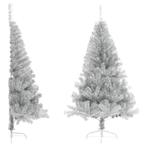 vidaXL Kunstkerstboom half met standaard 120 cm PET, Diversen, Kerst, Verzenden, Nieuw