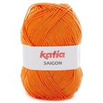 Katia Saigon - 92 oranje - Acryl Garen, Hobby en Vrije tijd, Breien en Haken, Ophalen of Verzenden, Nieuw