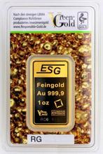 1 Troy Ounce - Goud .999 - ESG - Auropelli - Valcambi SA -