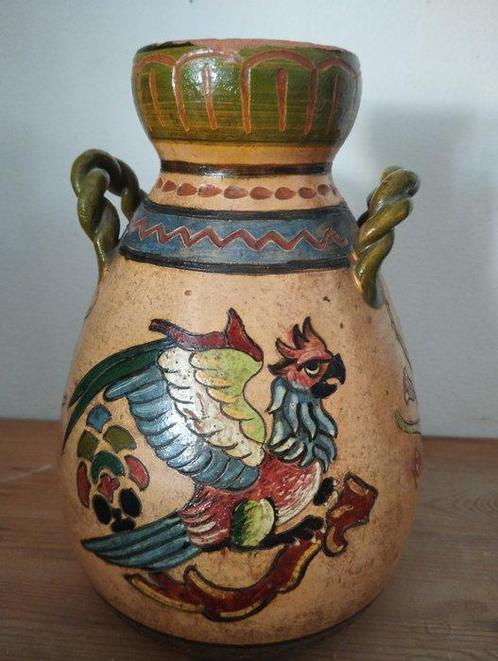 Montopoli val dArno - Vaas - Terracotta - Italiaanse halve, Antiek en Kunst, Antiek | Glas en Kristal