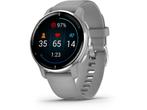 Garmin Venu 2 Plus, 43mm, Zilver (Grijs, Zilver), Verzenden, Zo goed als nieuw
