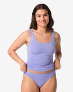 HEMA Damesslip naadloos micro blauw, Kleding | Dames, Ondergoed en Lingerie, Verzenden, Blauw