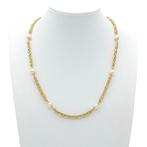 Halsketting - 18 karaat Geel goud, Sieraden, Tassen en Uiterlijk, Kettingen, Nieuw