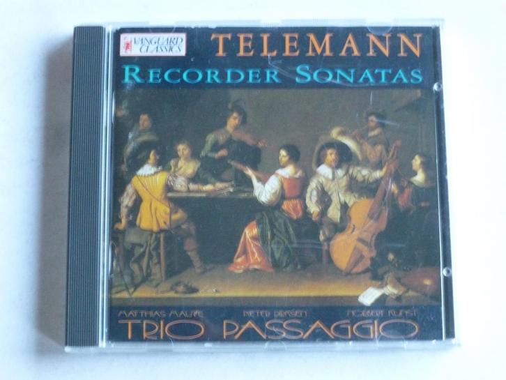 Telemann - Recorder Sonatas / Trio Passaggio, Cd's en Dvd's, Cd's | Klassiek, Zo goed als nieuw, Verzenden