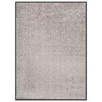 vidaXL Deurmat 60x80 cm grijs, Verzenden, Nieuw