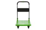 Kunststof plateauwagen met inklapbare duwbeugel, lvm. 330 kg, Verzenden