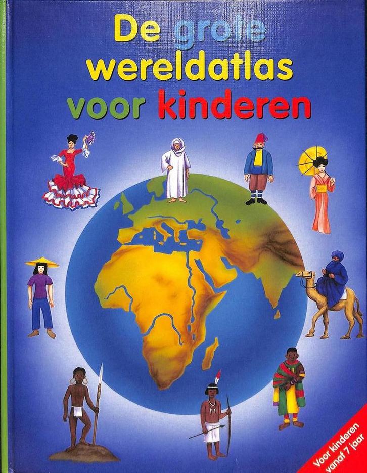 De grote wereldatlas voor kinderen 9789052951980, Boeken, Overige Boeken, Gelezen, Verzenden