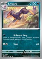 Liepard 115/182 reverse holo Paradox Rift, Ophalen of Verzenden, Nieuw, Losse kaart, Foil