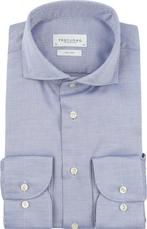 Profuomo Basketweave Overhemd Blauw maat 40 Heren, Verzenden, Nieuw, Blauw, Profuomo