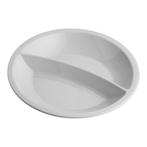 Porseleinen verdeelbord 2 vaks voor dinnerbox DeLuxe, Verzenden, Nieuw in verpakking, Ovens, Magnetrons en Steamers