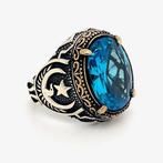 Zonder Minimumprijs - Ring Zilver - Topaas, Sieraden, Tassen en Uiterlijk, Ringen, Nieuw