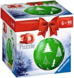 3D Puzzel - Kerstbal Groen (54 stukjes) | Ravensburger -, Verzenden, Nieuw