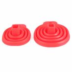 Benson Trechterset - Silicone - Rood - 2-delig - 55 & 75 mm, Ophalen of Verzenden, Nieuw