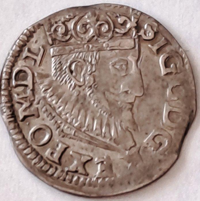 Polen. sigismondo III. 3 groschen 1594 (Zonder Minimumprijs), Postzegels en Munten, Munten | Europa | Niet-Euromunten