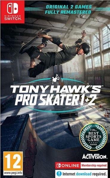 Tony Hawks Pro Skater 1+2 Switch Garantie & morgen in huis!, Spelcomputers en Games, Games | Nintendo Switch, 2 spelers, Zo goed als nieuw