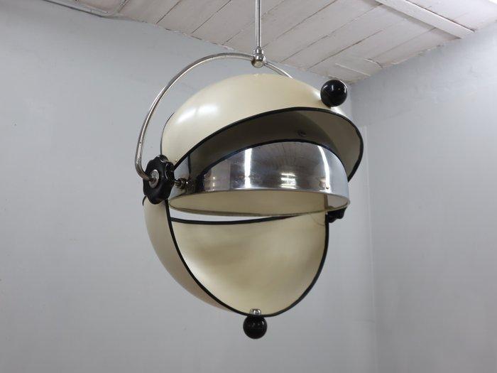 Poltronova - Superstudio - Plafondlamp - O kijk - Metaal,, Antiek en Kunst, Antiek | Lampen