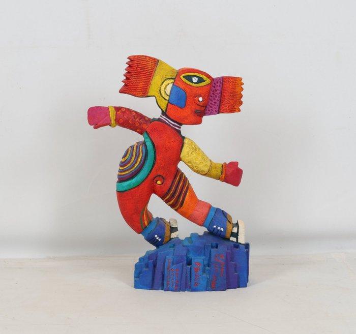 Clemens Briels (1946) - sculptuur, Jump of Joy - 54 cm -, Antiek en Kunst, Antiek | Overige Antiek