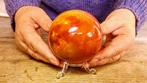 Carnelian Bol - Hoogte: 6 cm - Breedte: 6 cm- 504 g
