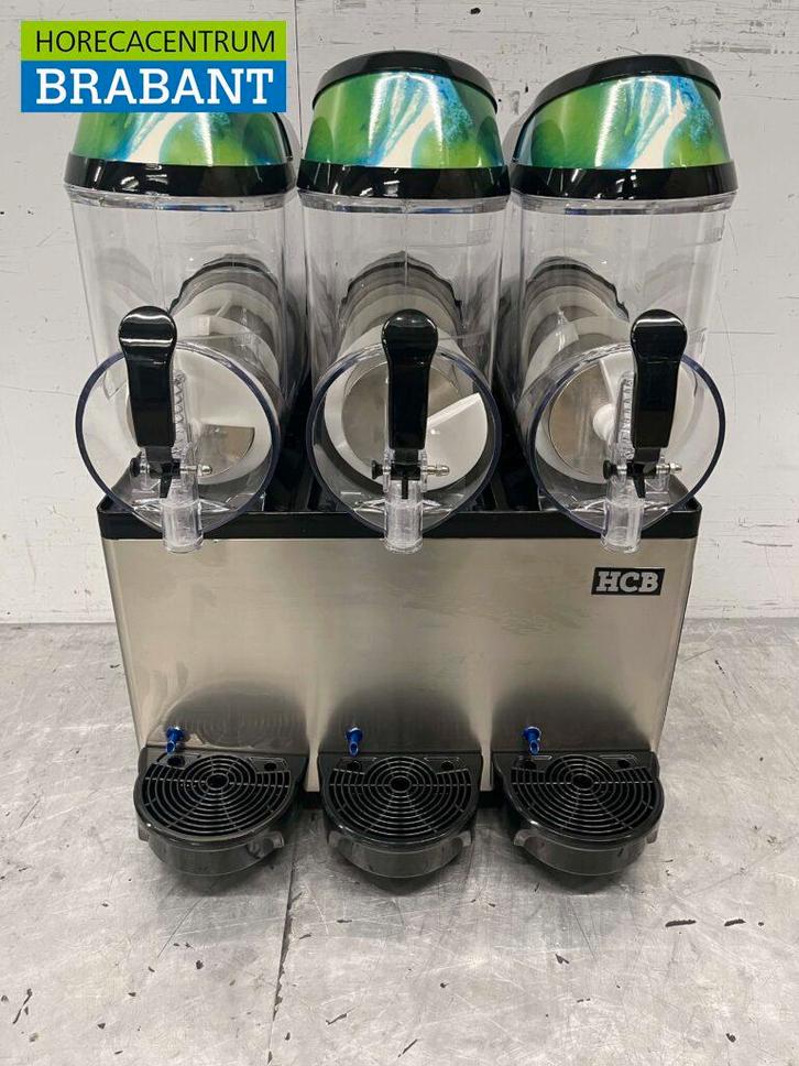 Slushmachine Granita machine 3 x 12 liter 230V Horeca, Zakelijke goederen, Horeca | Keukenapparatuur, Nieuw in verpakking, Ophalen of Verzenden