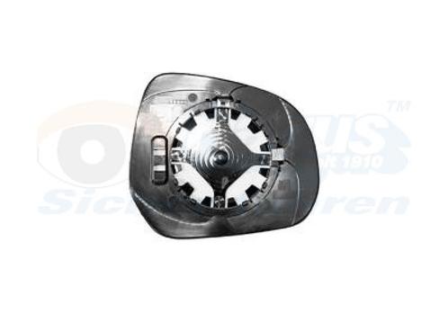 SPIEGELGLAS MET PAD VOOR OPEL AGILA 2008-2015 4710330, Auto-onderdelen, Spiegels, Nieuw, Ophalen of Verzenden