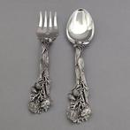 Raspini - Bestekset (2) - Zilver, Antiek en Kunst, Antiek | Goud en Zilver