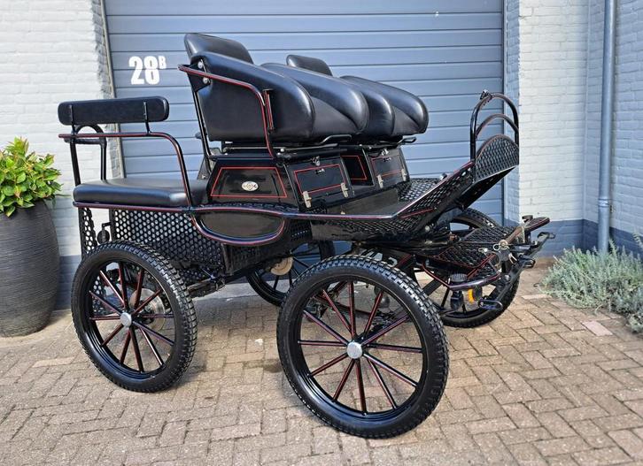 Easy-step occasion menwagen koets rijtuig, Dieren en Toebehoren, Rijtuigen en Koetsen, Overige typen, Gebruikt, Paard of Pony