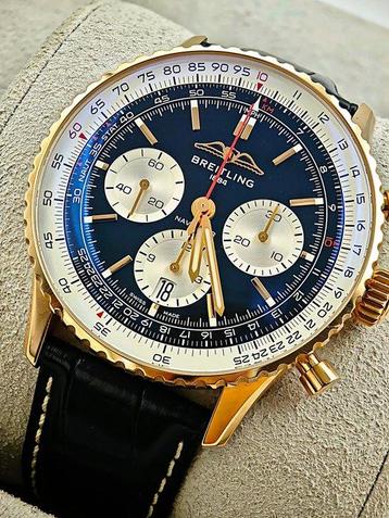 Breitling - Navitimer 1 B01 Chronograph Rose Gold - beschikbaar voor biedingen