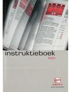 2002 SEAT LEÓN INSTRUCTIEBOEKJE NEDERLANDS, Auto diversen, Handleidingen en Instructieboekjes