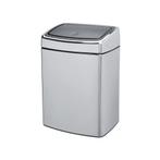Brabantia Touch bin 10 ltr - RVS, Verzenden, Nieuw
