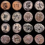 Romeinse Rijk. Lot comprising eight (8) coins: III-IV