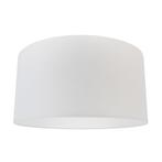 Stoffen lampenkap wit 50/50/25, Verzenden, Wit, Rond, Nieuw