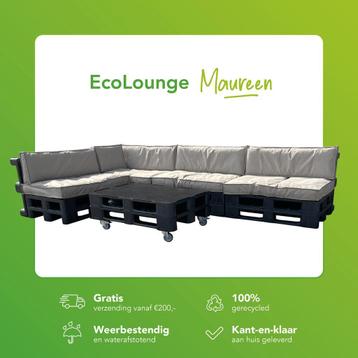 Palletbank van kunststof - Pallet Tuinset beschikbaar voor biedingen
