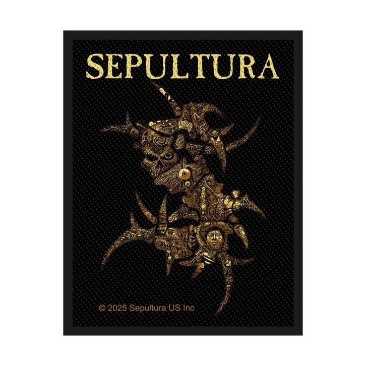 Sepultura Discography - Patch officiële merchandise, Verzamelen, Muziek, Artiesten en Beroemdheden, Kleding, Nieuw, Ophalen of Verzenden