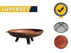 Gofire SUPERSET Lev vuurschaal cortenstaal 60 cm, Tuin en Terras, Vuurschalen, Verzenden, Nieuw