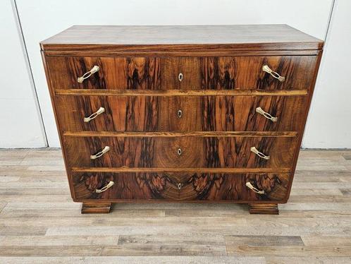 Commode - Art Deco dressoir in mahonie, 1930/1940 -, Antiek en Kunst, Kunst | Designobjecten