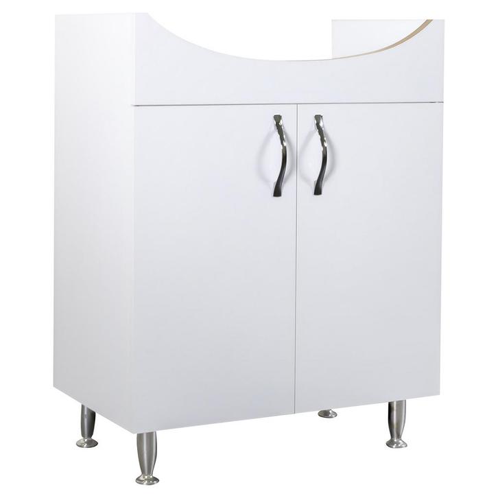 Onderkast BWS Aleco 80 cm met Poten Wit, Doe-het-zelf en Verbouw, Sanitair, Bad, Nieuw, Ophalen of Verzenden