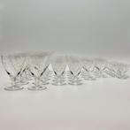 Verreries Doyen - Drinkset (44) - Bohème, taille Losanges -