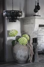 Metalen Old black schijfjes hanglamp incl fitting 50 cm, Ophalen of Verzenden, Nieuw