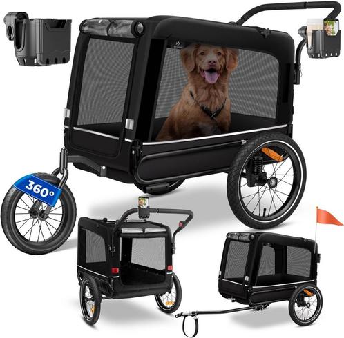 Hondenfietskar - fietsaanhanger hond - tot 40 kg - 3in1, Kinderen en Baby's, Speelgoed | Buiten | Voertuigen en Loopfietsen, Verzenden