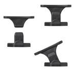 ProPlus Deurvanger scharnierend - zwart - 2-delig - flexi..., Doe-het-zelf en Verbouw, Hang- en Sluitwerk, Ophalen of Verzenden