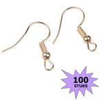 Fako Bijoux® - Oorbel Haakjes - Licht Goudkleurig - 100, Verzenden, Nieuw