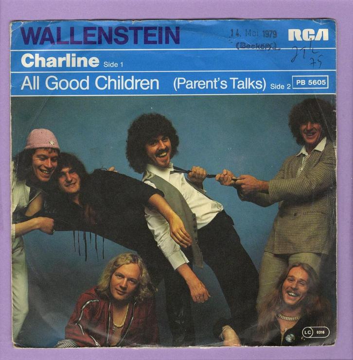 Wallenstein – Charline / All Good Children Part I (7-V..., Cd's en Dvd's, Vinyl Singles, Verzenden