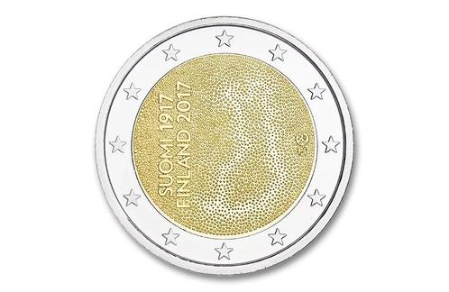 2 euro 100 jaar Onafhankelijkheid 2017 - Finland, Postzegels en Munten, Munten | Europa | Euromunten, Verzenden