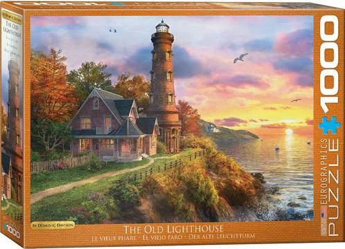 The Old Lighthouse Puzzel (1000 stukjes) | Eurographics -, Hobby en Vrije tijd, Denksport en Puzzels, Nieuw, Verzenden